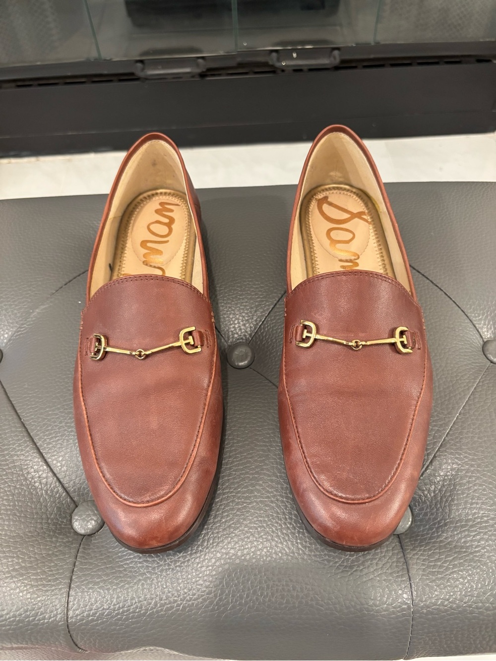 Brown Leather Loafers - Classic Slip-On Dress Shoes